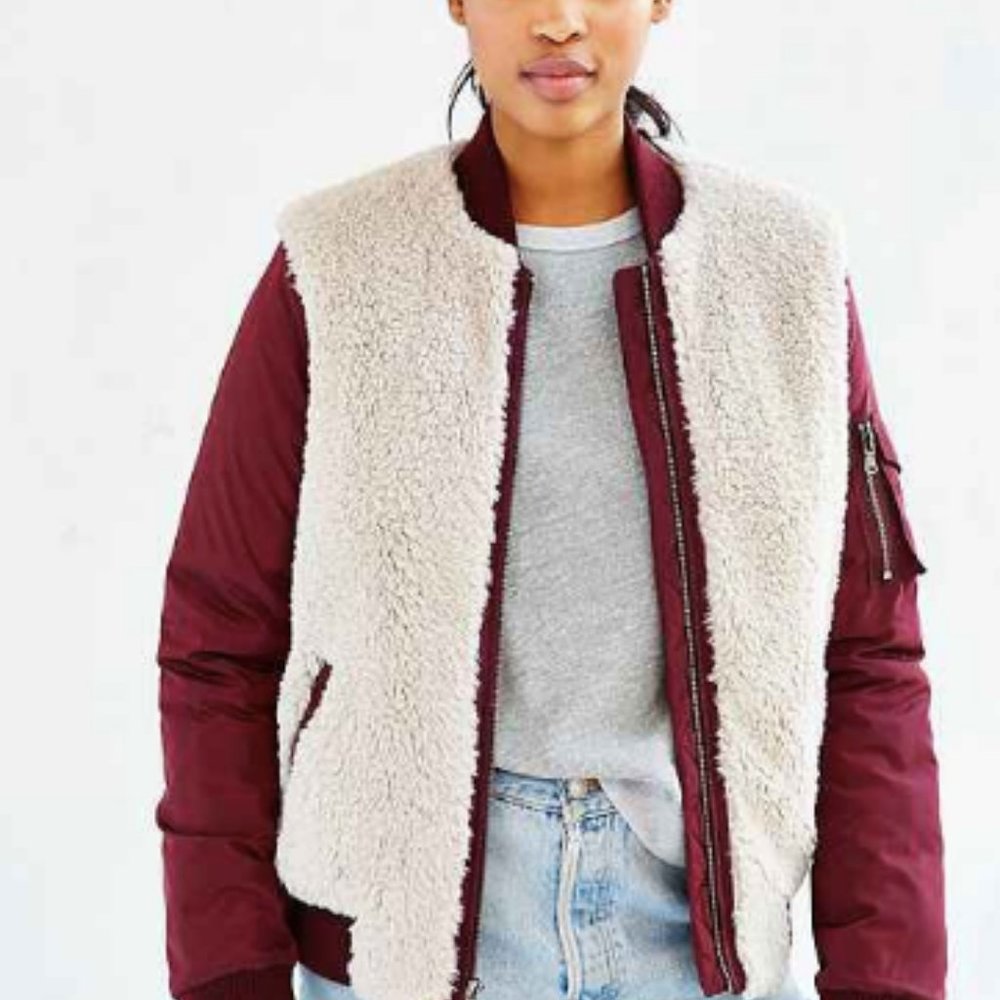 (NEW) Levi's Sherpa Bomber Jacket